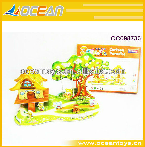 2014 горячая продажа мультфильма рай 3d проблема стадион oc098736