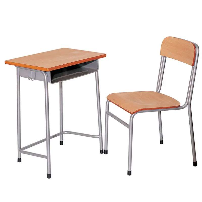 HY-0201 дешевой цене со стандартным размером начальной школы стол и стул