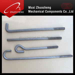 Thép Không Gỉ <span class=keywords><strong>L</strong></span> <span class=keywords><strong>Shape</strong></span> Anchor <span class=keywords><strong>Bolts</strong></span> Với Nuts Máy Giặt - Product Image 3