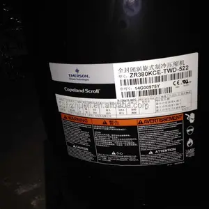 Emerson Copeland compressore aria Scroll ZR380KCE-TWD-522 R-22 50 Hz trifase 380/420 V per uso domestico e in ufficio