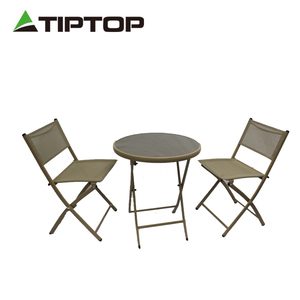 <span class=keywords><strong>Conjunto</strong></span> de balcón <span class=keywords><strong>Conjunto</strong></span> de patio 3PCS <span class=keywords><strong>Mesa</strong></span> <span class=keywords><strong>y</strong></span> <span class=keywords><strong>sillas</strong></span> <span class=keywords><strong>Conjunto</strong></span> de jardín CAFE de exterior Muebles - Product Image 2