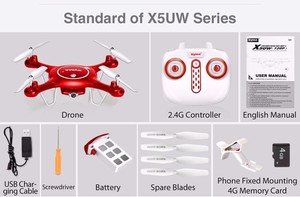 कैमरा एफपीवी क्वाडकोप्टर के साथ सीमा x5uw rc ड्रोन, वयस्कों के बच्चों के लिए रिमोट कंट्रोल टॉर्च 2.4 - Product Image 6