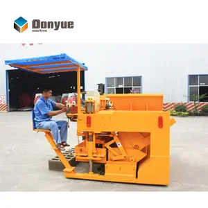 Shandong machines linyi dongyue blok machine QMY6-25 baksteen making machine in zambia