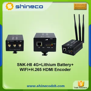 Lithium HDMI 4G Encoder Support LTE B4 B17 Band For South America Market