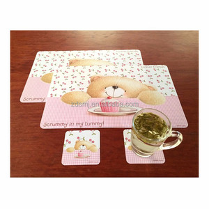 Trasparente di colore solido PP di plastica da cucina stuoia di tabella/tappetino di taglio/sughero tovagliette - Product Image 5