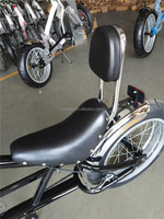 Bicicleta Chopper Personalizada de 24 Pulgadas Delantera y 20 Pulgadas Trasera, Estilo Retro Harley Americano, con Frenos de Disco, Bicicleta Lowrider