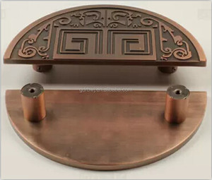 RB-3204 Nhà Sản Xuất Thiết Kế Mới Cổ Điển Nhôm Antique Brass Cửa Xử Lý - Product Image 3