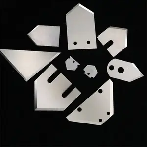 Faca de corte de papel triangular personalizada, utilitária de alta precisão
