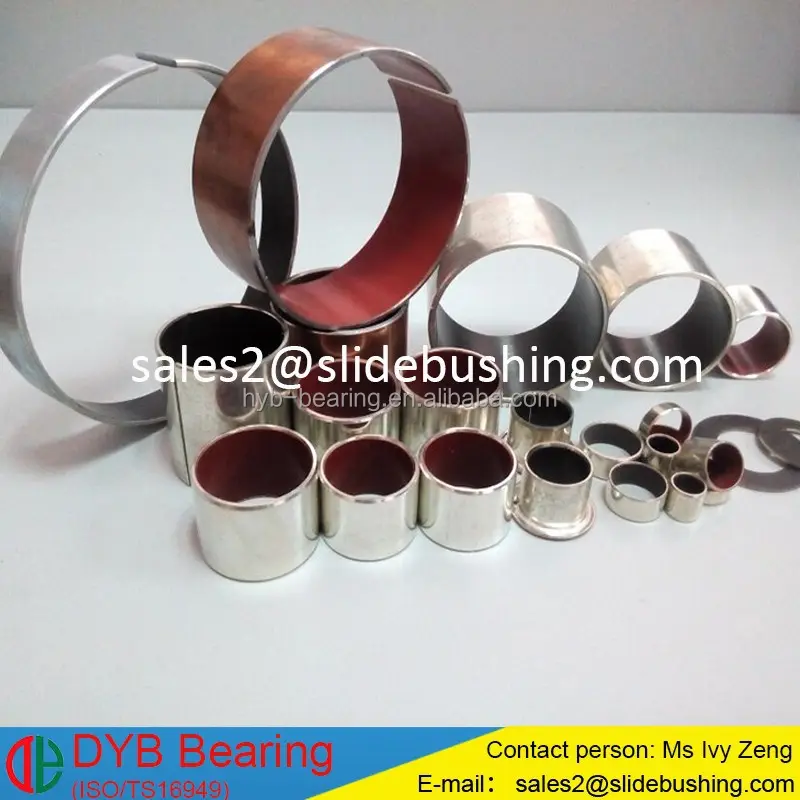 flanged carton steel composite oiles slide plain bushes