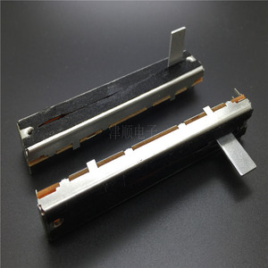 Potentiomètre à traction coulissante directe ds-609n, fendus, amplificateur de puissance de Taiwan, fader 88mm, double canal, poignée B10K 15MM - Product Image 2