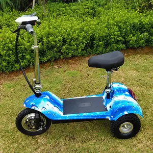 500w 48v 20Ah 3 wheel electric scooter similar as roadpet ginger mypet zappy electric scooter for sale