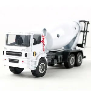 Good quality 1:60 small die cast concrete mixer truck toy