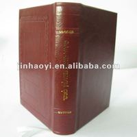 Couverture de livre rigide personnalisée Offre Spéciale une bonne impression biblique de couverture en cuir