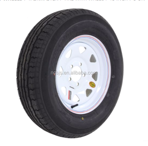 5x114.3mm, jantes en acier de remorque, roue d'usine en gros, personnalisé toutes les spécifications