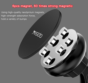 Auto Da Tavolo 6 Pcs del Magnete Del Basamento Del Telefono Del Telefono Del Supporto di Tazza di Aspirazione <span class=keywords><strong>Magnetica</strong></span> <span class=keywords><strong>Per</strong></span> Auto - Product Image 2