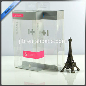 personalizar caja de plástico transparente de la moda cajas plegables claro - Product Image 1