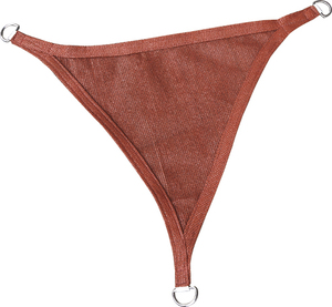100% HDPE voile d'ombrage triangle d'uv/parking soleil rouge voiles d'ombrage soleil ombre voile - Product Image 1