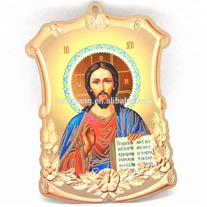 Ortodoxa decorativa <span class=keywords><strong>de</strong></span> madera Santos imágenes pintado a <span class=keywords><strong>mano</strong></span> iconos - Product Image 2