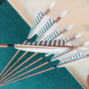 <span class=keywords><strong>Frecce</strong></span> di bambù Con La Spirale Turchia Fletchings <span class=keywords><strong>Frecce</strong></span> <span class=keywords><strong>Arco</strong></span> - Product Image 6