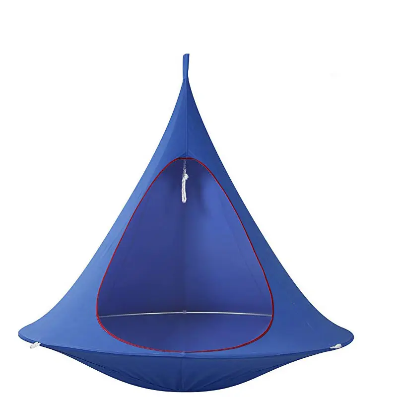 קן עיצוב נדנדה ילדים חיצוני מקורה אוהל עץ תליית קמפינג כיסא