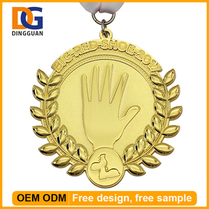 Werbe Günstige Factory Custom Geschenke Metall Religiöse Sport Medaille - Product Image 1