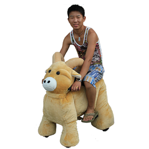 Caballo Mecánico <span class=keywords><strong>de</strong></span> Peluche para Niños, Juguete Electrónico para Montar, en Venta - Product Image 4