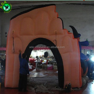 <span class=keywords><strong>2018</strong></span> evento de Halloween decoración al aire libre arco inflable con bruja calabaza y para casa embrujada ST865 - Product Image 2