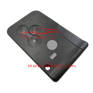 Coque PLIP Carte Renault LAGUNA VEL SATIS ESPACE Clé 2 Boutons - Product Image 2