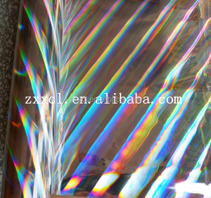 15 Mikron Mulus <span class=keywords><strong>Rainbow</strong></span> Hewan Peliharaan Holographic Laminasi <span class=keywords><strong>Film</strong></span> Basah Proses Laminasi - Product Image 3