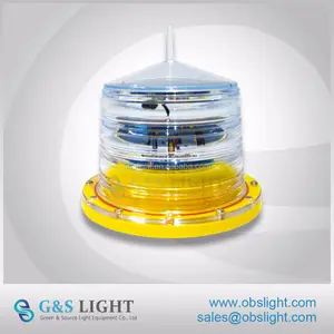 IALA integrato solare boa luce/IP68 marine lanterna/luce di navigazione