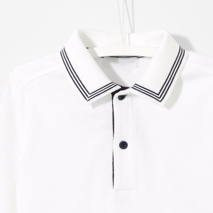 Belle enfants <span class=keywords><strong>polo</strong></span> t chemises enfants des vêtements à manches longues bébé garçon T-shirts automne casual chaud filles - Product Image 3