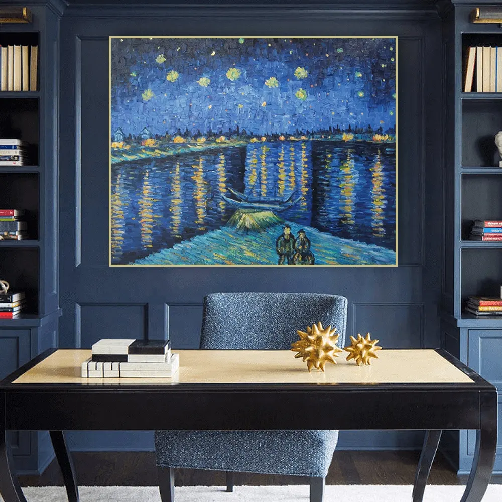 Decor Art Paintings Reproductions Famous Paintings Dafen Handmade Van Gogh Art Canvas Impressionist Handpainted