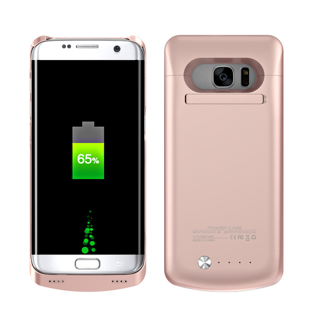 4200mAh External Backup Battery Charging Phone case for Samsung Galaxy S7 Edge