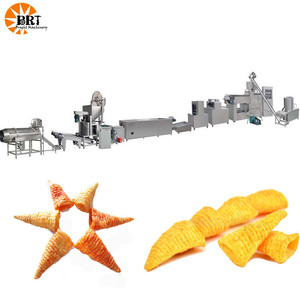 Papas fritas francés máquina de aperitivos fritos <span class=keywords><strong>corneta</strong></span> línea de procesamiento de chips de cornetas máquina del alimento - Product Image 6