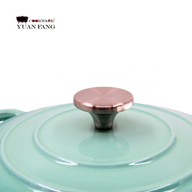 High Quality Casserole Cooking Set Enamel Cast Iron 6Pcs Pots and Pans Non Stick Cookware Set · image 3