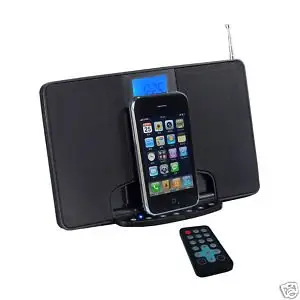 speaker for iphone ipod and mp3,fm channel,alarm clock