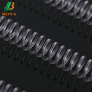 BOYA — <span class=keywords><strong>anneau</strong></span> de liaison en spirale plastique Transparent, sur mesure, PET - Product Image 1