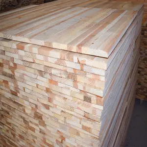 Madera de cedro China profesional, madera de abeto chino, borde pegado, paneles de madera/fábrica de tableros