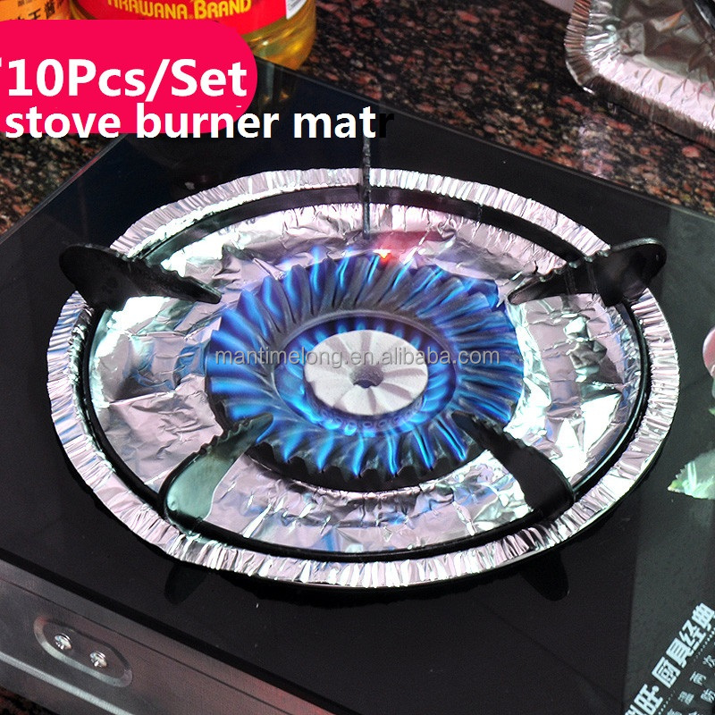 10 шт./набор, защитный коврик для газовой горелки