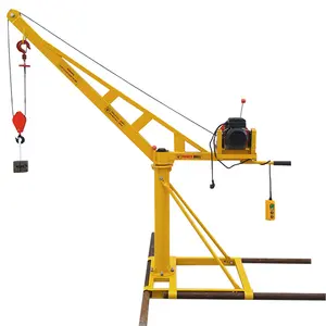 Mini Bau Ausrüstung 500kg Motor Hebe Elektrische Hoist