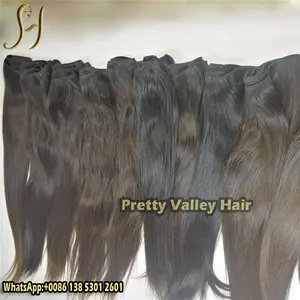 100% rohe jungfräuliche Nagel haut ausgerichtet peruanisches Haar Webart