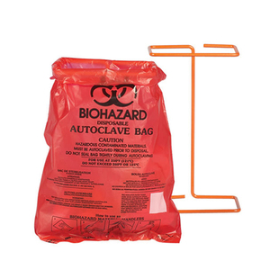 Sac de déchet médical rouge, banderole, zircon, pour hôpital - Product Image 5