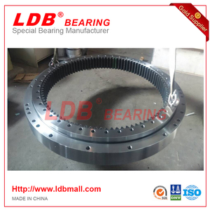Excavator <span class=keywords><strong>CX210</strong></span> cincin putar, lingkaran ayun P/N:KRB10160 -WWW.LDB-BEARING.COM - Product Image 5