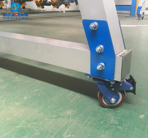 تشغيل يدوي 1 طن رافعة جسرية متحركة محمولة كندا للبيع - Product Image 6