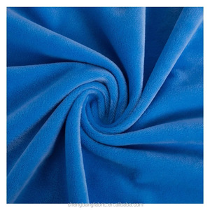 Nouveau <span class=keywords><strong>tissu</strong></span> lin Chengbang, prix d'usine, Polyester Spandex, peluche, velours doux, molletonné, rose, pour bébé - Product Image 5