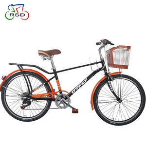 Vélo de ville <span class=keywords><strong>hollandais</strong></span> populaire fabriqué en Chine, vélo de ville pas cher <span class=keywords><strong>pour</strong></span> femmes, vélo de ville avec panier en acier, d'occasion - Product Image 3