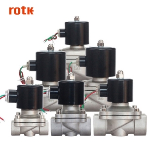 DN50 2 pouces 2W-500-50 Normalement Fermé en acier inoxydable Haute pression mini actionneur électrique à action directe Électrovanne Électrique - Product Image 5