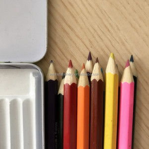 Mejor venta nuevo color dibujo 12 unids caja de lata llena alto dibujo lápices para los niños - Product Image 2