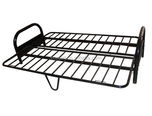 เตียงโซฟาคู่เหล็ก <span class=keywords><strong>Futon</strong></span> พับได้พร้อมโครงโลหะ Y - Product Image 4