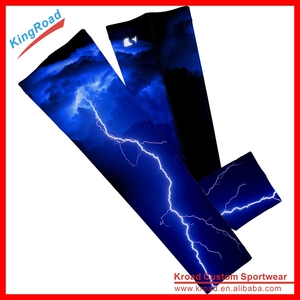 Realista <span class=keywords><strong>baloncesto</strong></span> diseño manga del brazo brazo <span class=keywords><strong>calentadores</strong></span> de calor a prueba de agua con la impresión de sublimación - Product Image 2